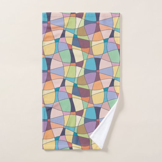 Meerkleurige, gebatterde keukenreeks voor de slage bad handdoek (Handdoek)