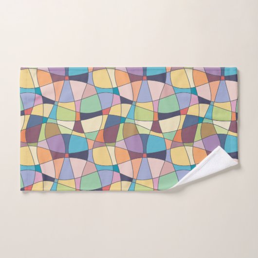 Meerkleurige, gebatterde keukenreeks voor de slage bad handdoek (Handdoek)