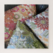 Meerkleurige geborduurde Kussens Legpuzzel (Verticaal)