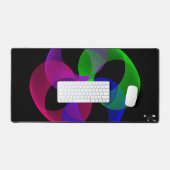 Meerkleurige geometrische fusie Muismat mat (Keyboard & Muis)