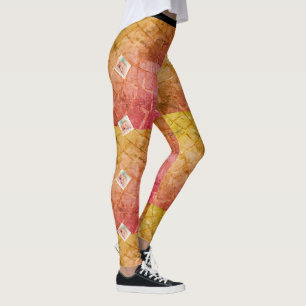 Meerkleurige Gepersonaliseerd Leggings