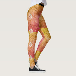Meerkleurige Gepersonaliseerd Leggings