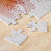 meerkleurige gitaar legpuzzel (Zijkant)