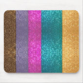 Meerkleurige Glitter Look Mousepad Muismat (Voorkant)