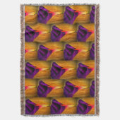  Meerkleurige Gooi Deken (Voorkant Verticaal)