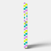 Meerkleurige grote polka stippen retro sixties Case-Mate iPhone case (Achterkant / Links)