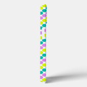 Meerkleurige grote polka stippen retro sixties Case-Mate iPhone case (Achterkant / Rechts)