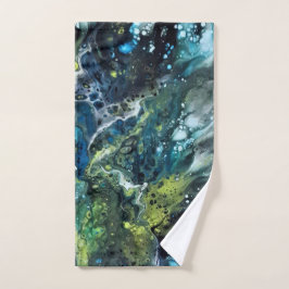 Meerkleurige handdoeken. Abstract patroon. Anetka Bad Handdoek