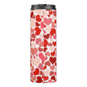 Meerkleurige harten Patroon-20367 Thermosbeker (Achterkant)