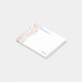 Meerkleurige herinneringsnotities post-it® notes (Schuin)