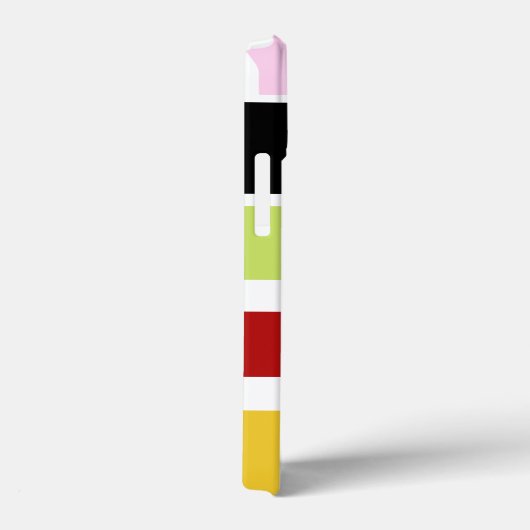 Meerkleurige Ifoondraagtas Case-Mate iPhone Case (Achterkant / Rechts)