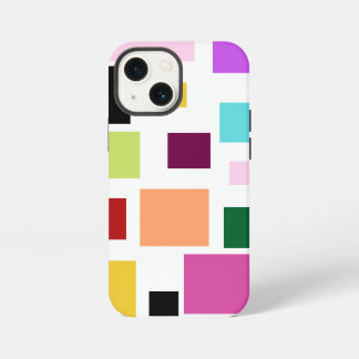 Meerkleurige Ifoondraagtas iPhone 13 Mini Hoesje