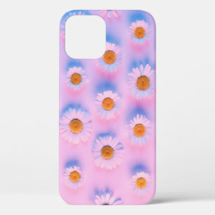 Meerkleurige kamille-array met neonverlichting. Case-Mate iPhone case