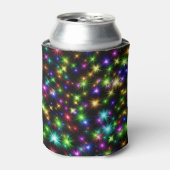 Meerkleurige Kerstster Stralen-57191 Blikjeskoeler (Blikje Voorkant)