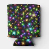 Meerkleurige Kerstster Stralen-57191 Blikjeskoeler (Achterkant)