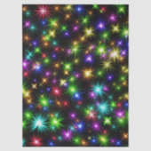 Meerkleurige Kerstster Stralen-57191 Tissuepapier (Voorkant)