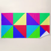 Meerkleurige keuken strandlaken (Voorkant)