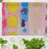 meerkleurige keukenhanddoek (Gevouwen)