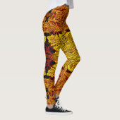 Meerkleurige klassieke textuur "Ratti_Creative_Art Leggings (Rechts)