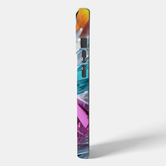 Meerkleurige kristallen Case-Mate iPhone case (Achterkant / Links)