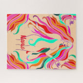 Meerkleurige, langharige godin Thunder_Cove Legpuzzel (Horizontaal)