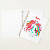 Meerkleurige, langharige godin Thunder_Cove Planner (Display)