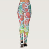 Meerkleurige Leggings (Achterkant)