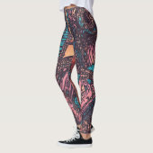 Meerkleurige Leggings met patronen (Links)