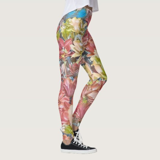 Meerkleurige Leggings van Floral (Beauty) (Rechts)