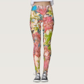 Meerkleurige Leggings van Floral (Beauty) (Voorkant)