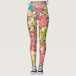 Meerkleurige Leggings van Floral (Beauty)