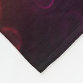 Meerkleurige lenzen fleece deken (Hoek)