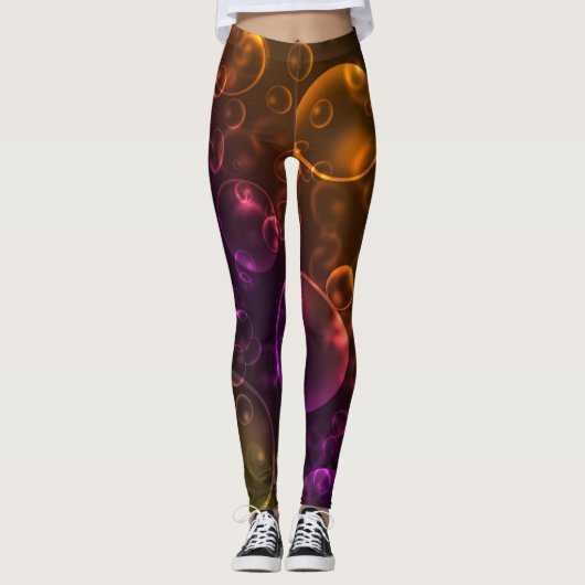 Meerkleurige lenzen leggings (Voorkant)