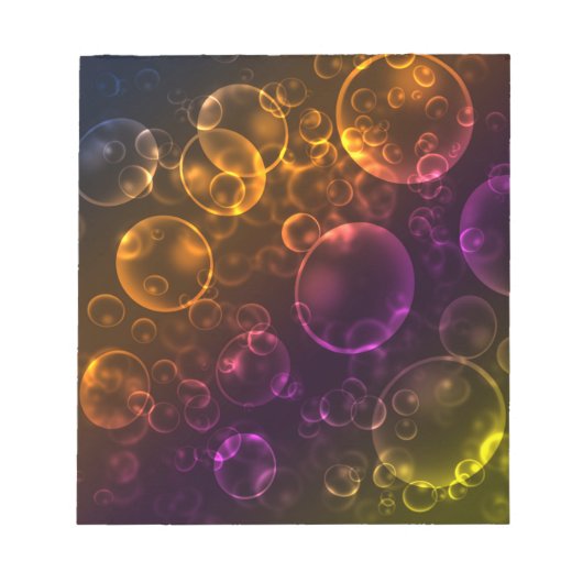 Meerkleurige lenzen notitieblok (Voorkant)