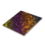 Meerkleurige lenzen tegeltje (Zijkant)