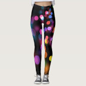 Meerkleurige lichten leggings (Voorkant)