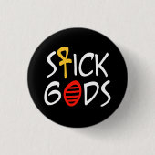 Meerkleurige Logo Ronde Button 3,2 Cm (Voorkant)