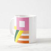 Meerkleurige "LOVE" koffie-mok Koffiemok (Voorkant links)