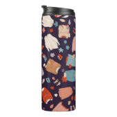 Meerkleurige, luie trui, warm, herfst, winter. thermosbeker (Geroteerd rechts)