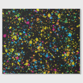 Meerkleurige minikleutel voor Confetti van de schi Cadeaupapier (Vlak)