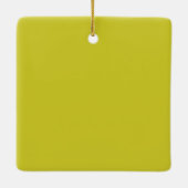 Meerkleurige moderne vrolijke kerst keramisch ornament (Achterkant)