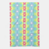 Meerkleurige mozaïek keukenhanddoek (Verticaal)