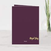 Meerkleurige nieuwe-jaarkaart kaart (Achterkant)