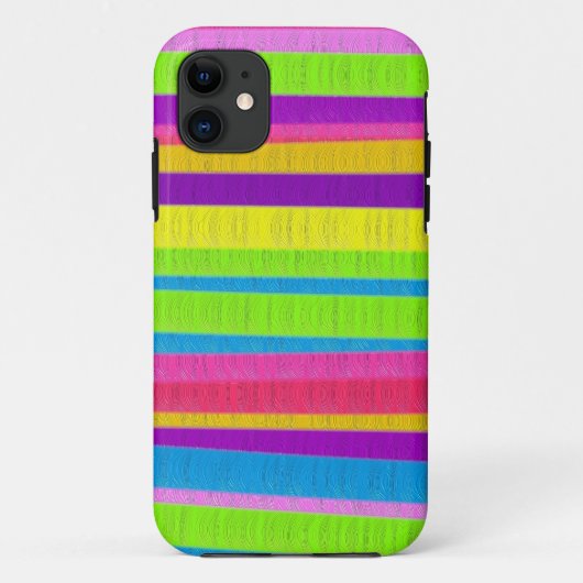 Meerkleurige olieverfafbijtmiddelen Case-Mate iPhone case (Achterkant)