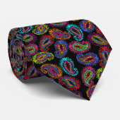 Meerkleurige Paisley Das (Opgerold)