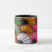 Meerkleurige paraplu's: Luang Prabang-markt Mok (Midden)