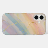 Meerkleurige pastel telefoonhoes Case-Mate iPhone case (Achterkant (horizontaal))