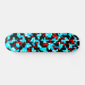 Meerkleurige patroonkoel skateboard (Horizontaal)