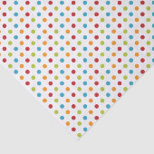 Meerkleurige poolpunten tissuepapier (Detail)