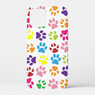 Meerkleurige pootafdrukken Case-Mate iPhone case